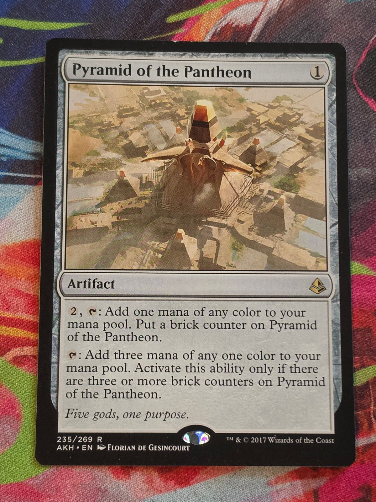 Pyramid of the Pantheon - 235 - Amonkhet - Rare - LP - MTG