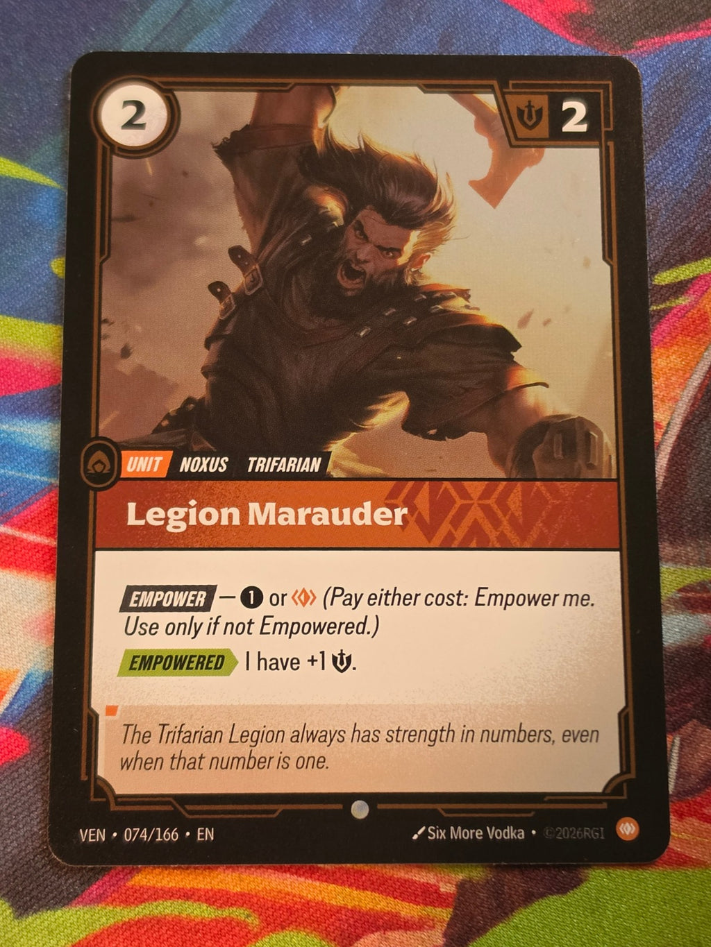 Legion Marauder - 074/166 - Vendetta - Common - NM
