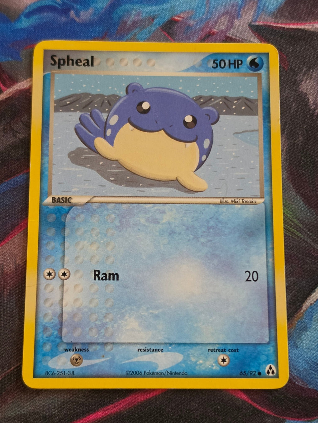 Spheal - 65/92 - EX Legend Maker - Common - MP - Pokemon