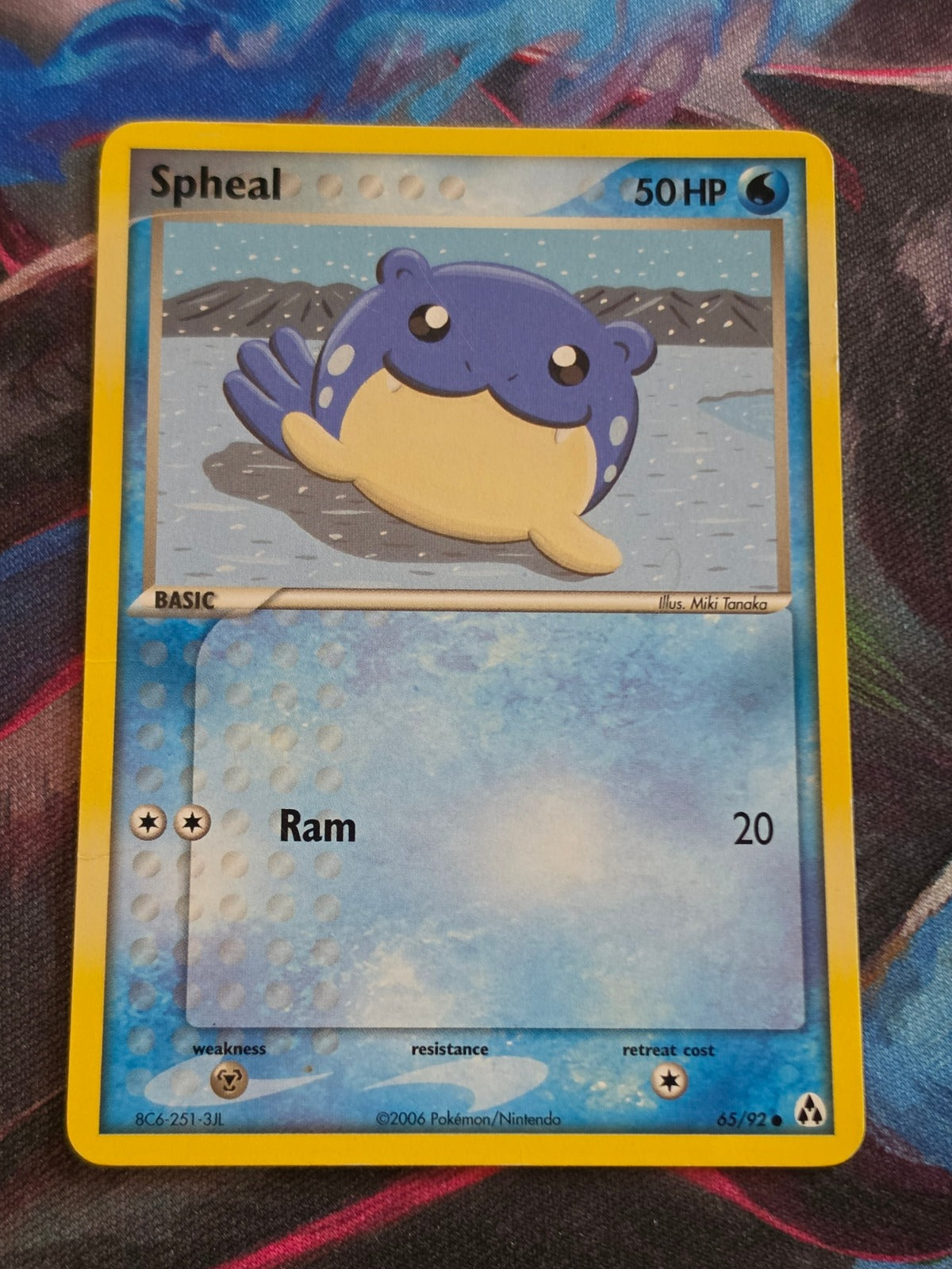 Spheal - 65/92 - EX Legend Maker - Common - MP - Pokemon