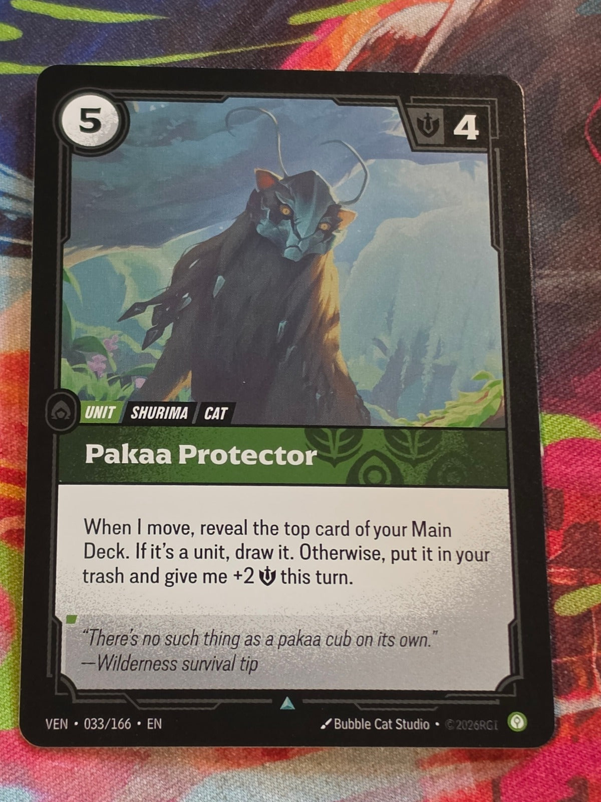 Pakaa Protector - 033/166 - Vendetta - Uncommon - NM