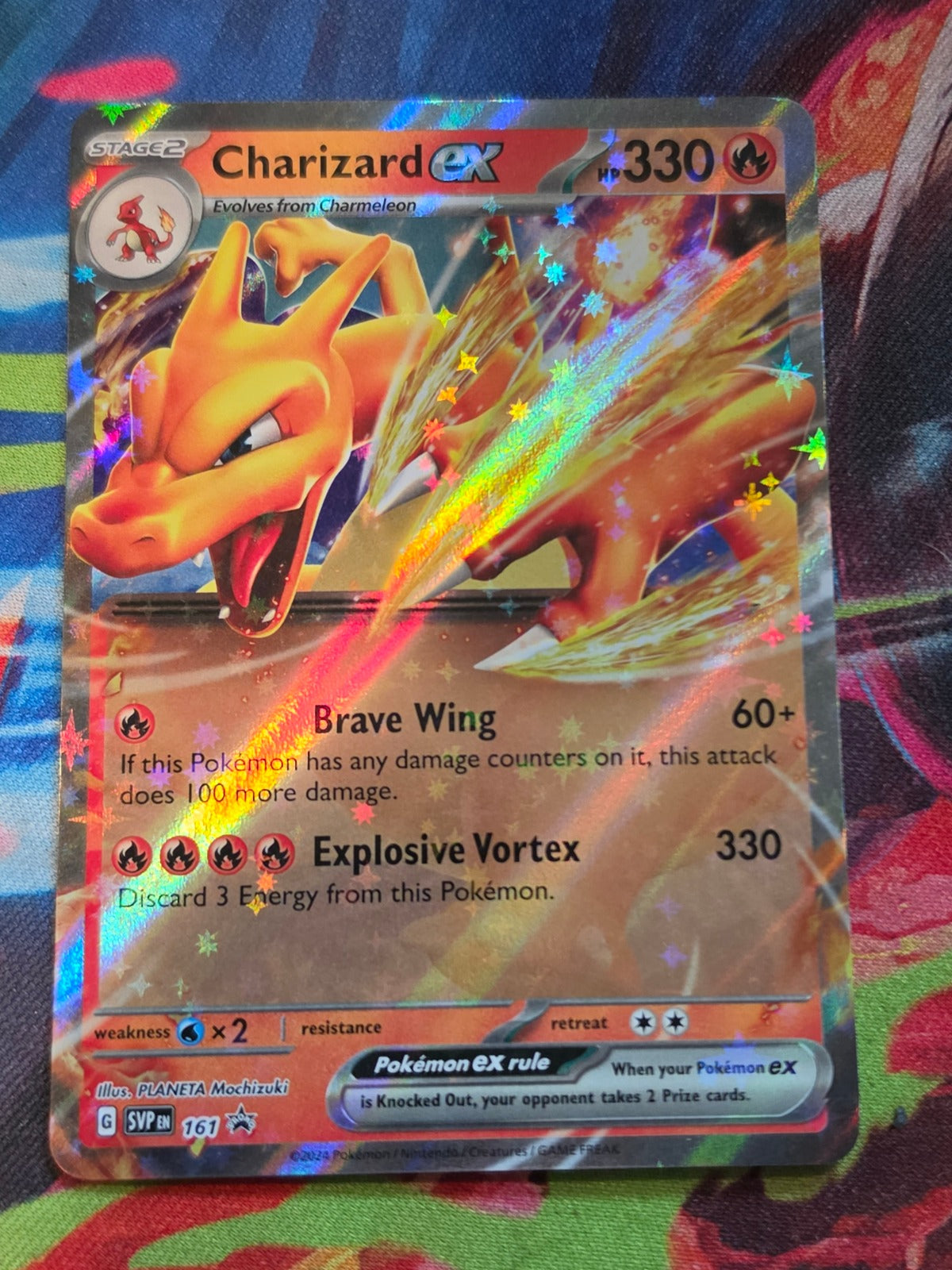 Charizard ex Promo SV: Scarlet & Violet Promo Cards 161 NM Pokemon