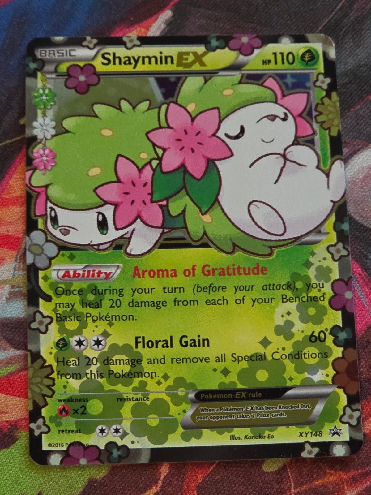 Shaymin EX Promo XY Promos XY148 NM- Pokemon