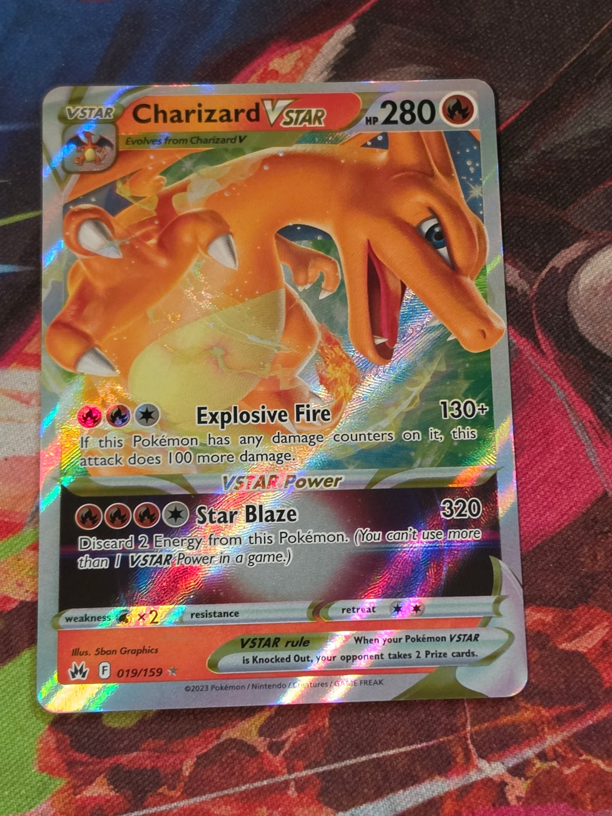 Charizard VSTAR Ultra Rare Crown Zenith 019/159 NM Pokemon