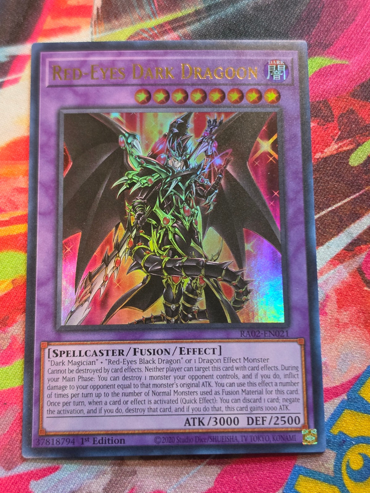 Red-Eyes Dark Dragoon (UR) Ultra Rare 25th Anniversary Rarity Collection II RA02-EN021 NM