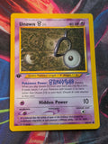 Unown [V] - 089/105 - Neo Destiny - Common - 1st Edition - NM Pokemon