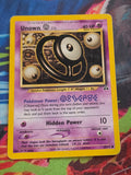 Unown [O] - 69/75 - Neo Discovery - Common - Unlimited - LP Pokemon