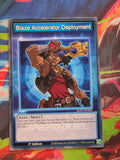 Blaze Accelerator Deployment Common Speed Duel GX: Duel Academy Box SGX1-ENS08 1st Edition LP Yu-Gi-Oh!