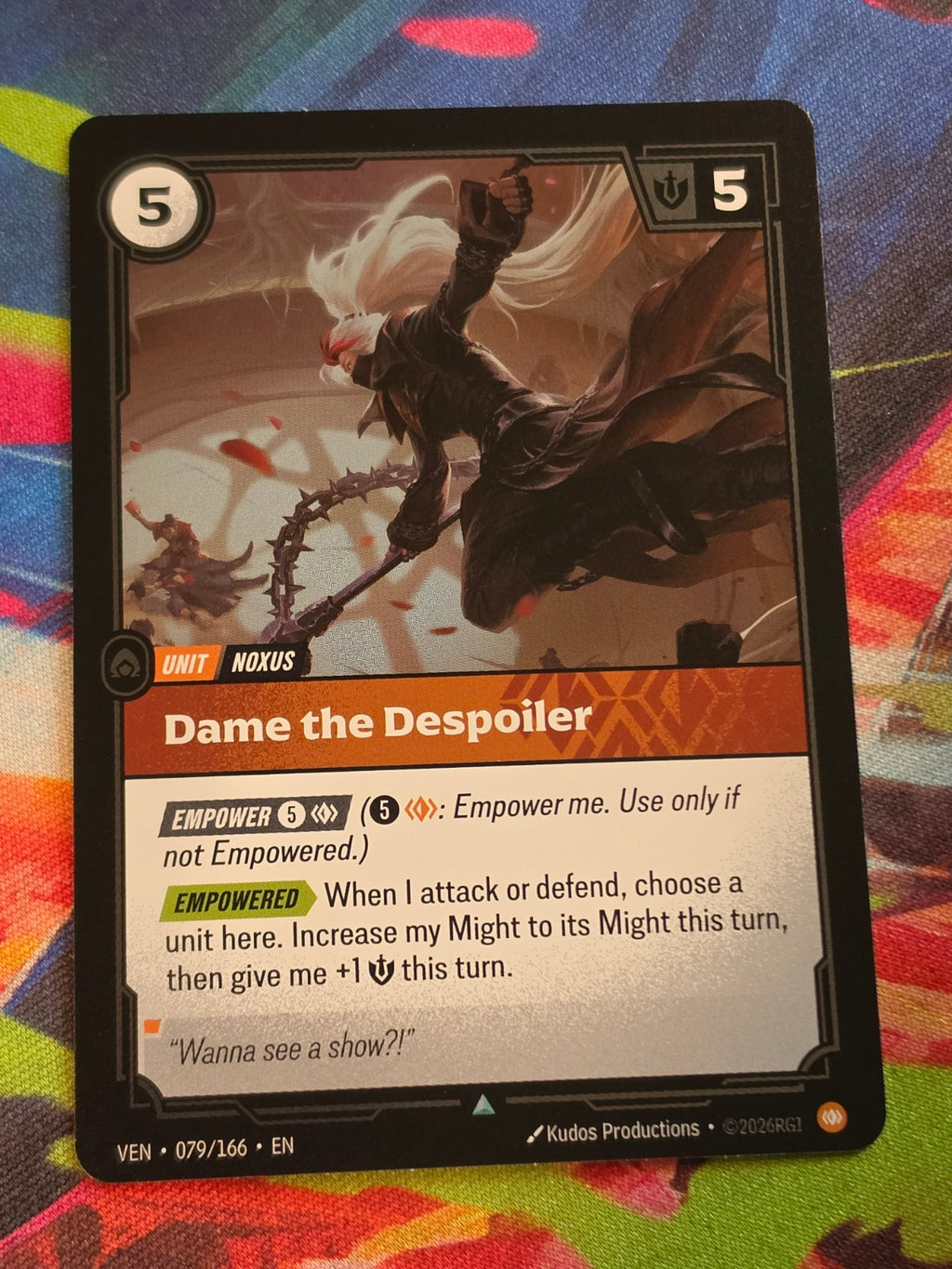 Dame the Despoiler - 079/166 - Vendetta - Uncommon - NM