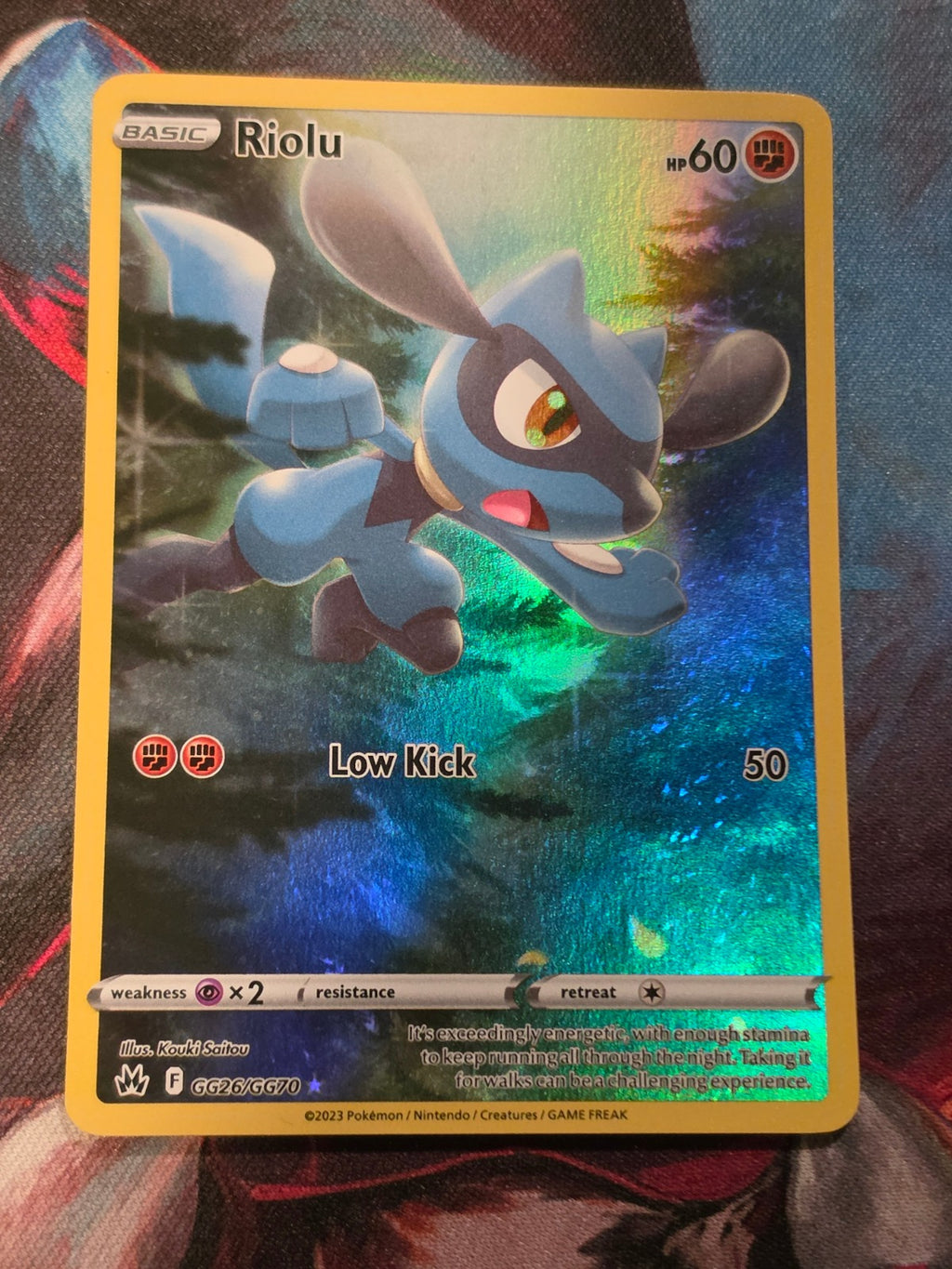 Riolu Ultra Rare Crown Zenith Galarian Gallery GG26/GG70 NM Pokemon
