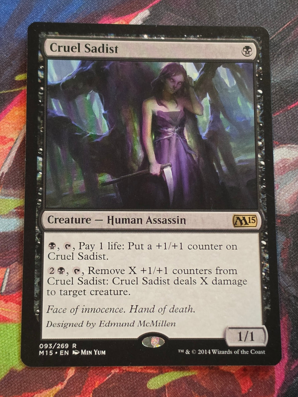 Cruel Sadist - 93 - Magic 2015 (M15) - R - LP MTG