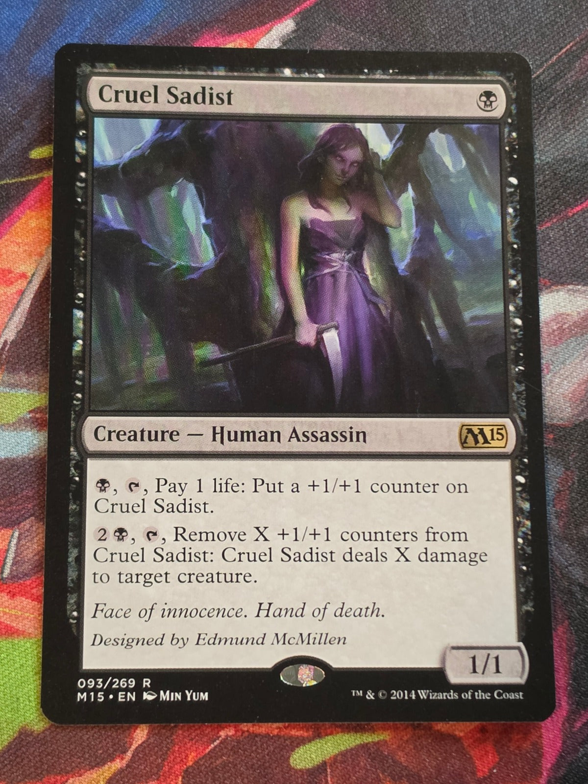 Cruel Sadist - 93 - Magic 2015 (M15) - R - LP MTG