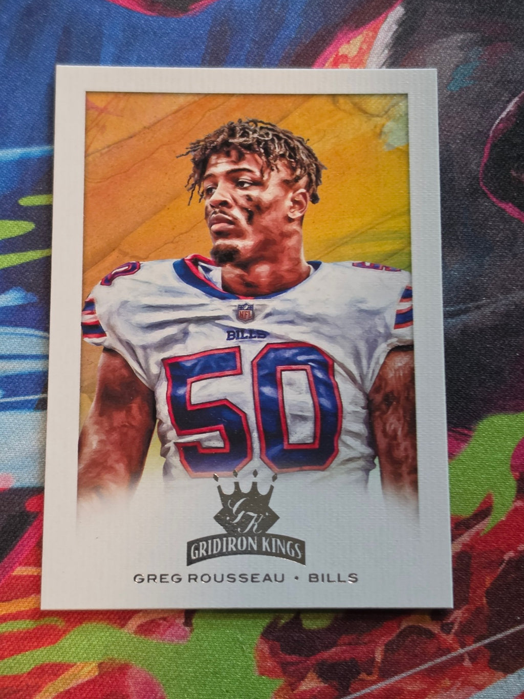 Greg Rousseau 2021 Panini Chronicles - Gridiron Kings GK-39 NM Football