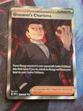 Giovanni's Charisma Ultra Rare Scarlet & Violet 151 197/165 NM Pokemon