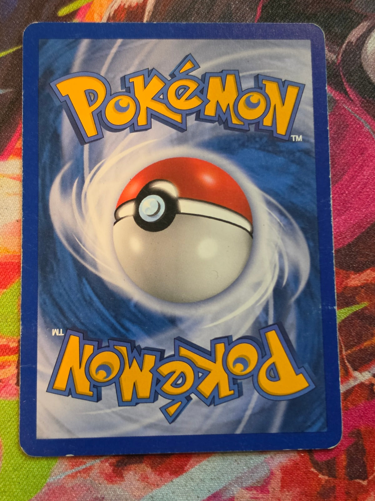 Deoxys (Normal Forme) Rare EX Deoxys 16/107 LP Pokemon (Back)