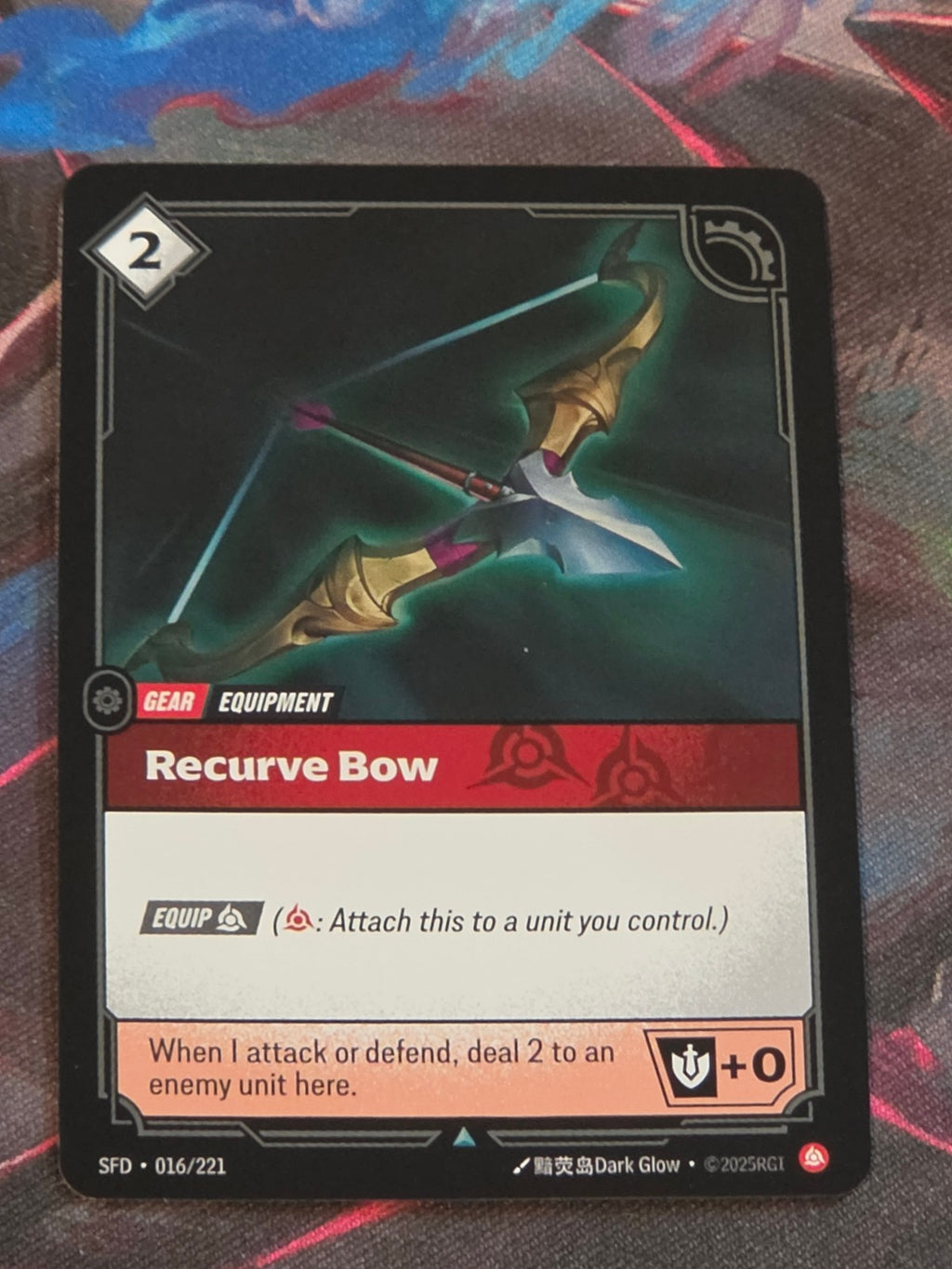 Recurve Bow - 016/221 - Spiritforged - Uncommon - NM