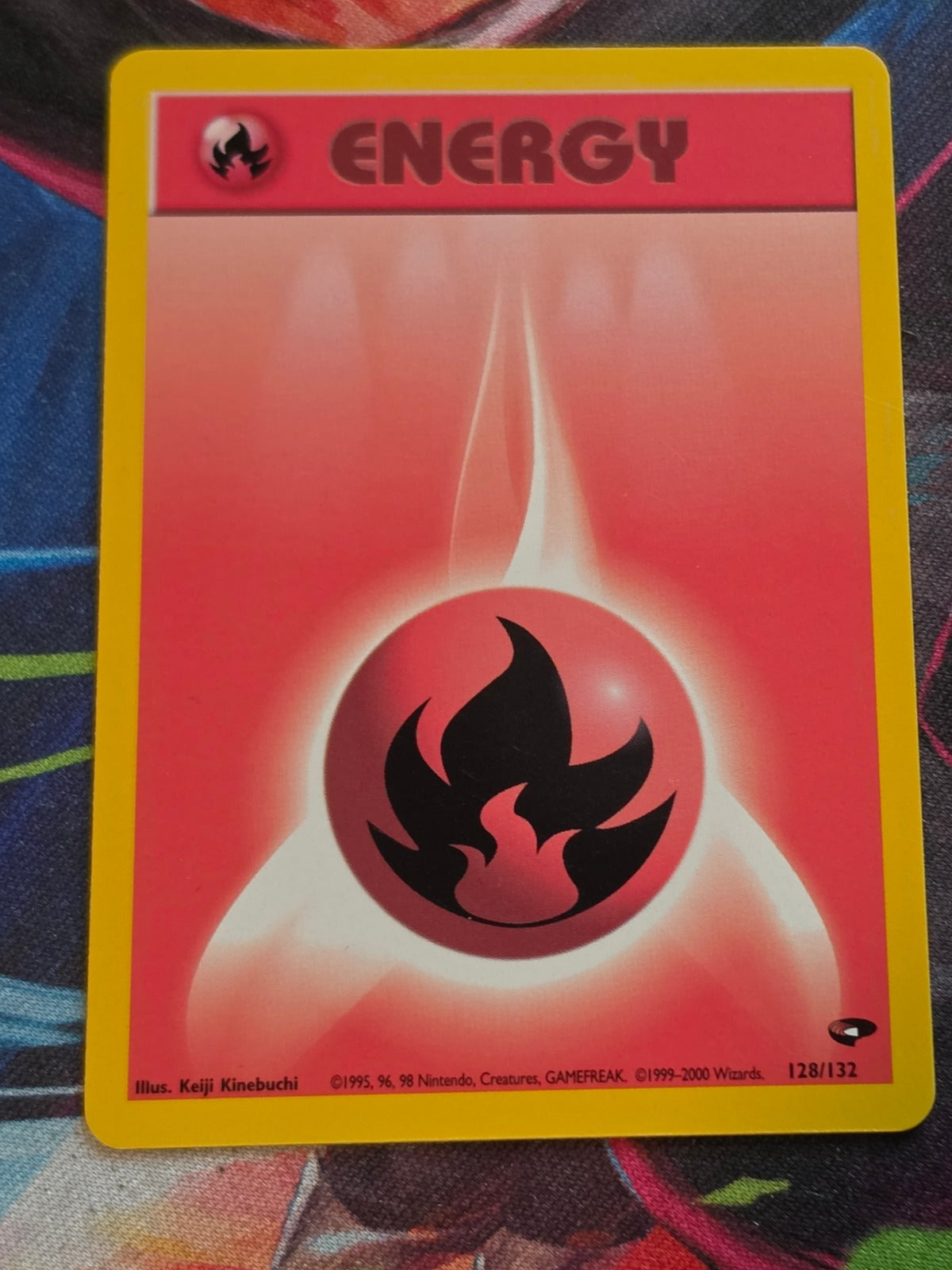 Fire Energy - 128/132 - Gym Challenge - Common - Unlimited - NM Pokemon