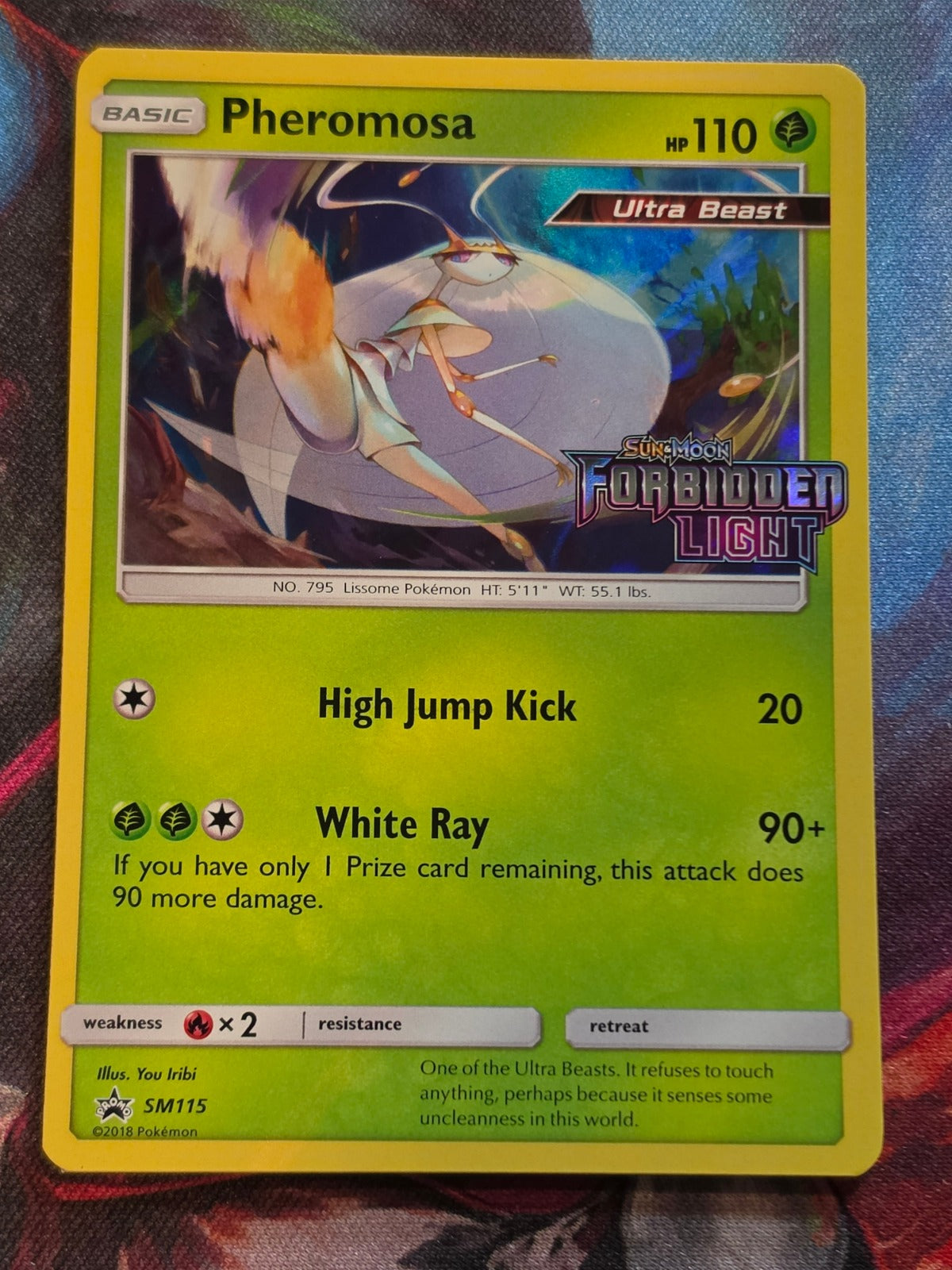 Pheromosa (Prerelease) Promo SM Promos SM115 LP Pokemon