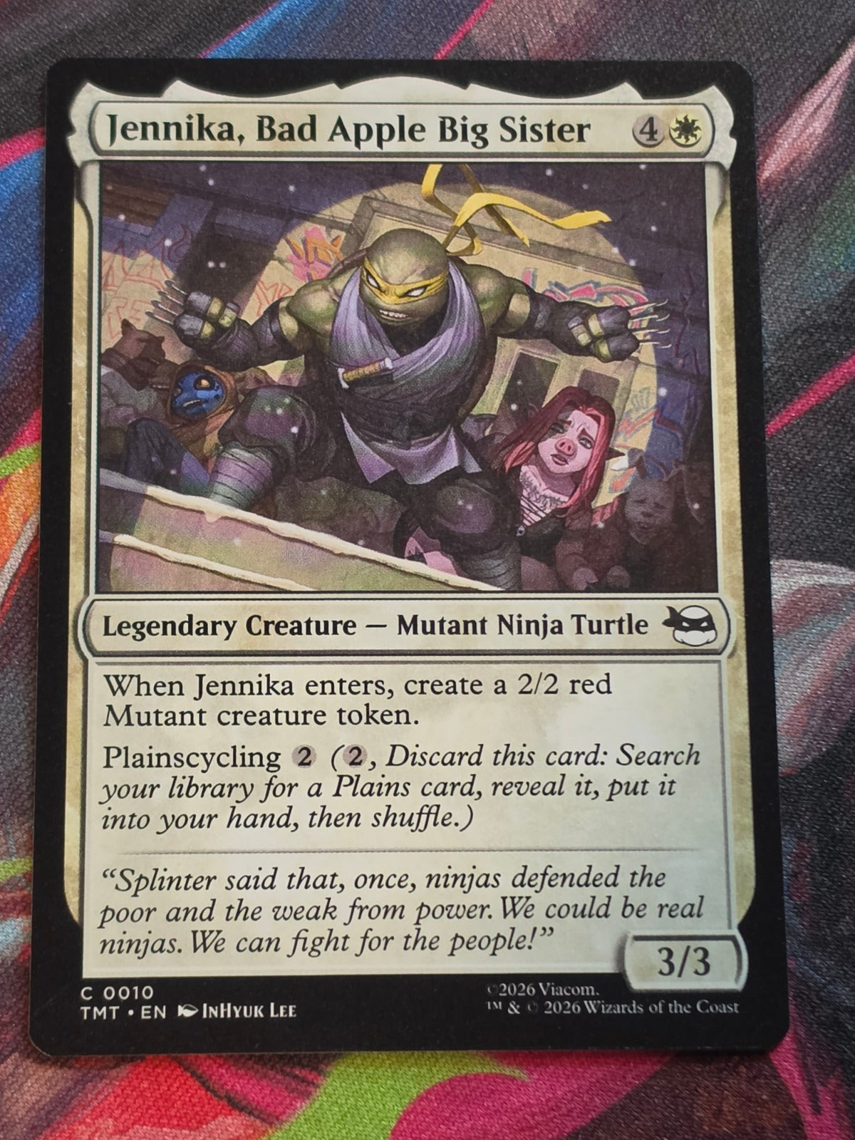 Jennika, Bad Apple Big Sister - 10 - Teenage Mutant Ninja Turtles - C - NM MTG