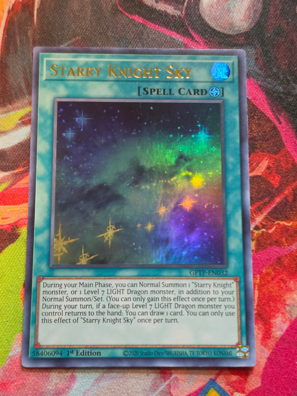 Starry Knight Sky Ultra Rare Ghosts From the Past GFTP-EN032 1st Edition NM Yu-Gi-Oh!