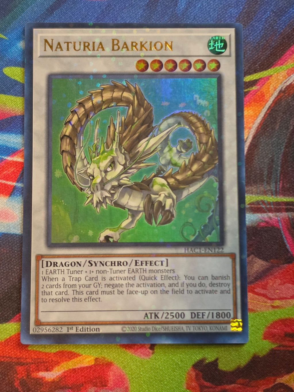 Naturia Barkion (Duel Terminal) Duel Terminal Technology Ultra Rare Hidden Arsenal: Chapter 1 HAC1-EN122 LP