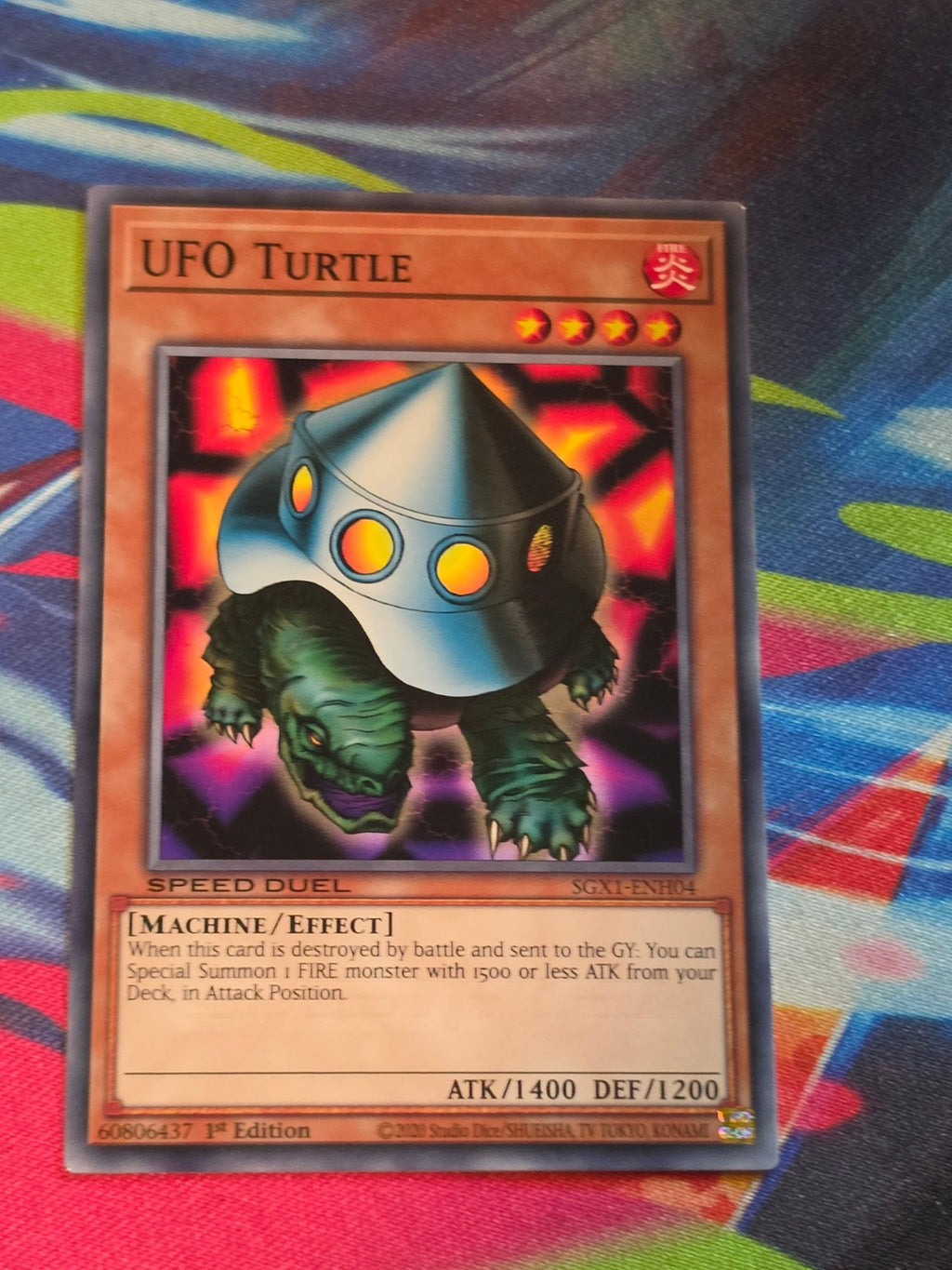 UFO Turtle Common Speed Duel GX: Duel Academy Box SGX1-ENH04 1st Edition LP Yu-Gi-Oh!