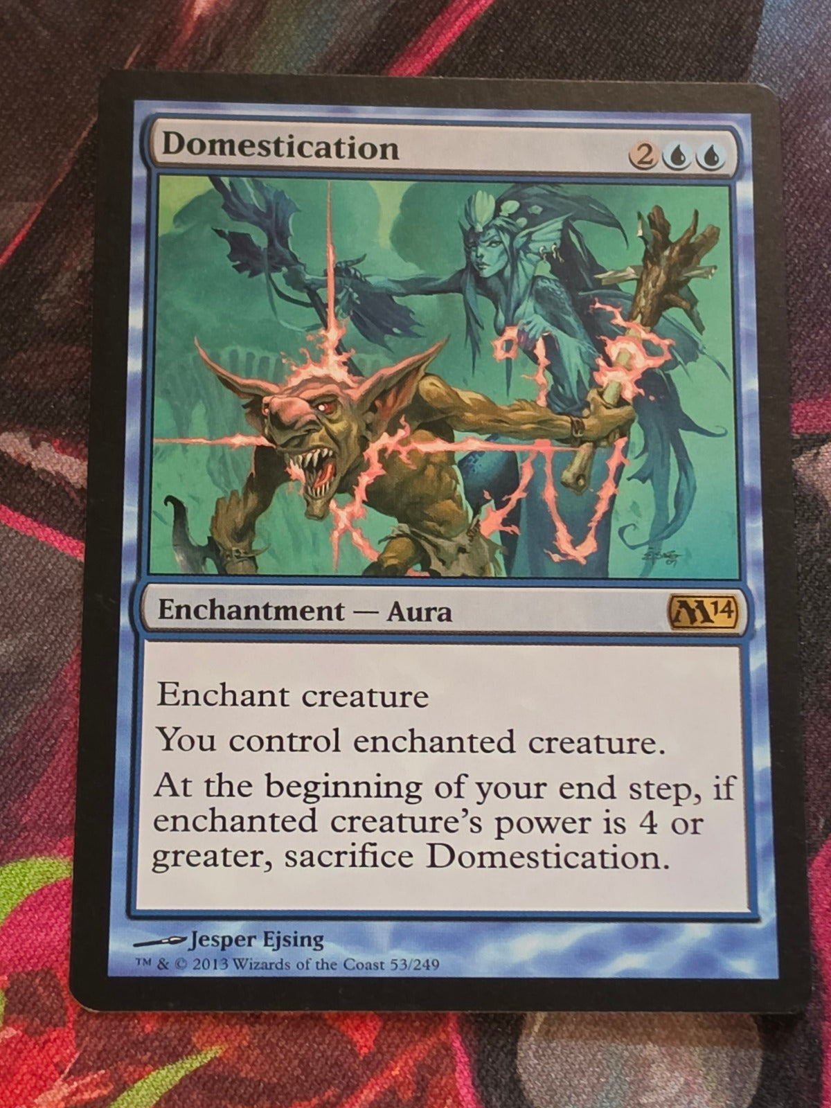Domestication #53 Magic 2014 (M14) Rare LP MTG