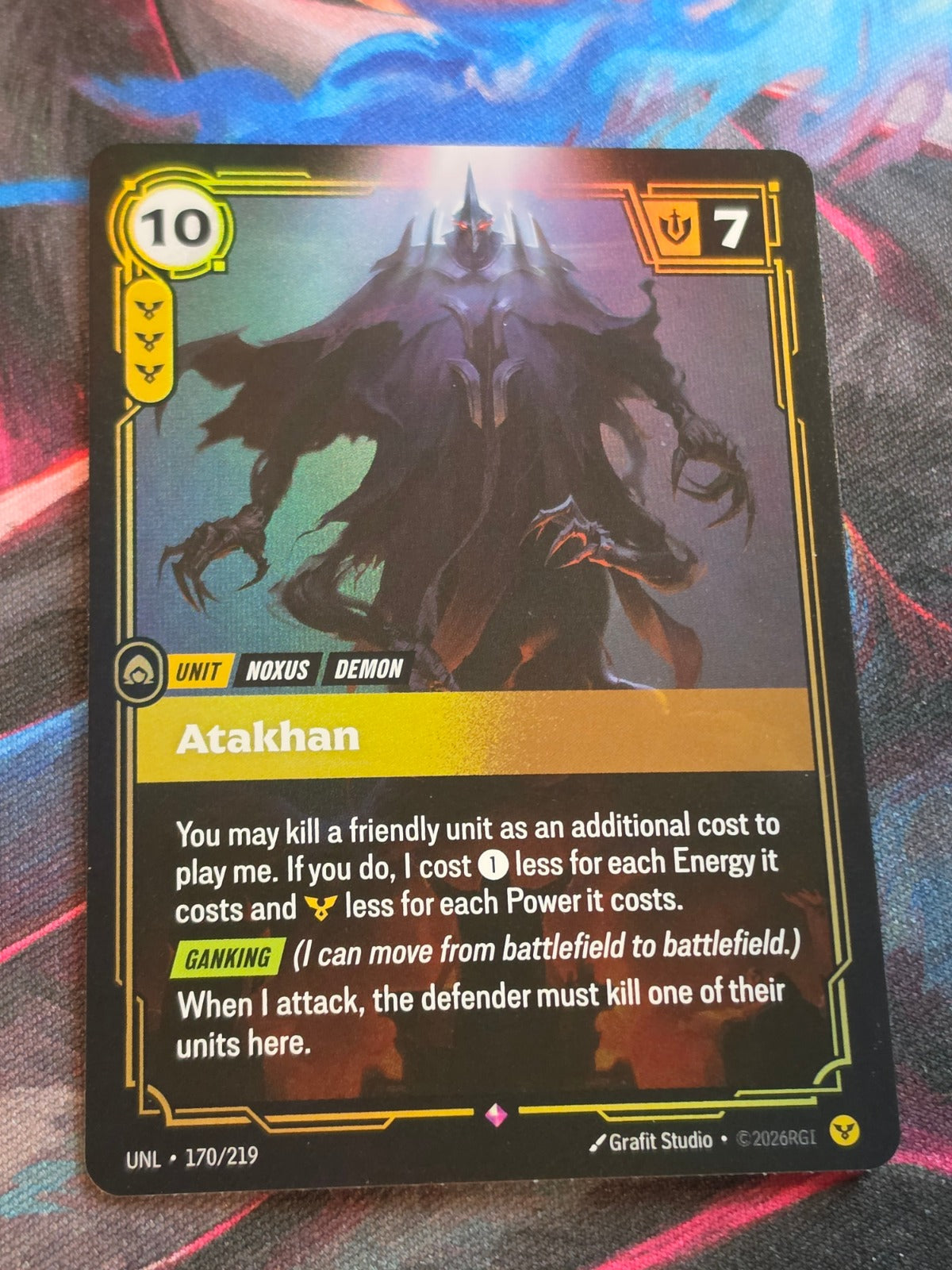 Atakhan - 170/219 - Unleashed - Rare - NM