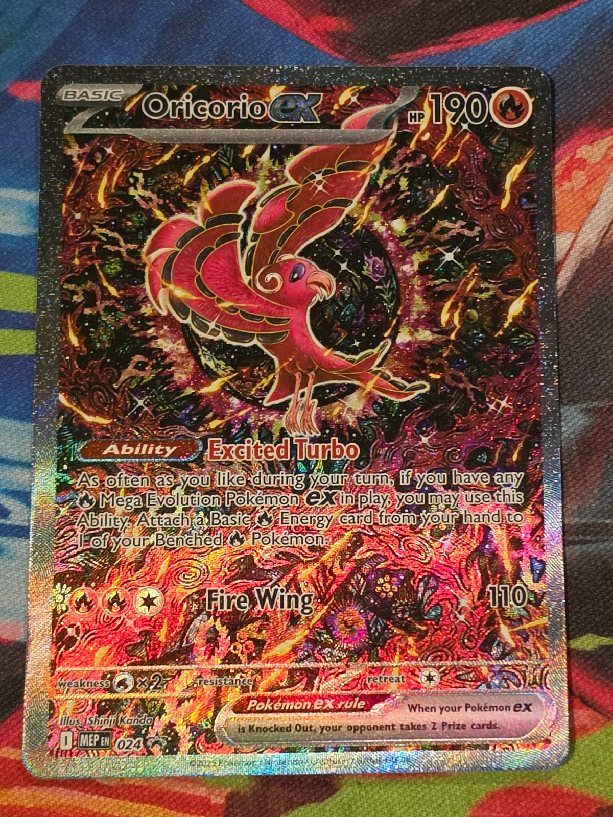Oricorio ex Promo ME: Mega Evolution Promo 024 NM