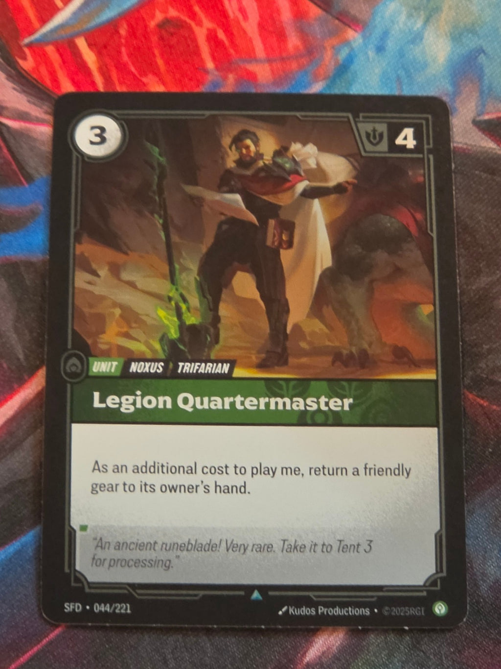 Legion Quartermaster - 044/221 - Spiritforged - Uncommon - NM