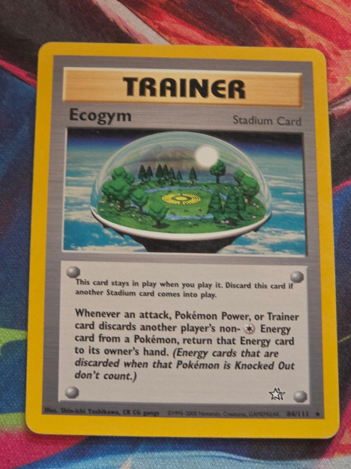 Ecogym Unlimited Rare Neo Genesis 084/111 LP Pokemon