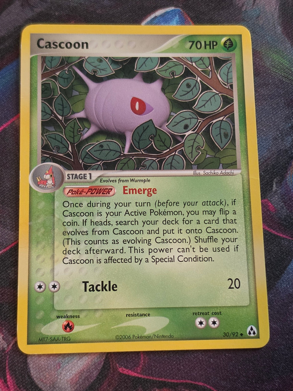 Cascoon - 30/92 - EX Legend Maker - Uncommon - HP - Pokemon