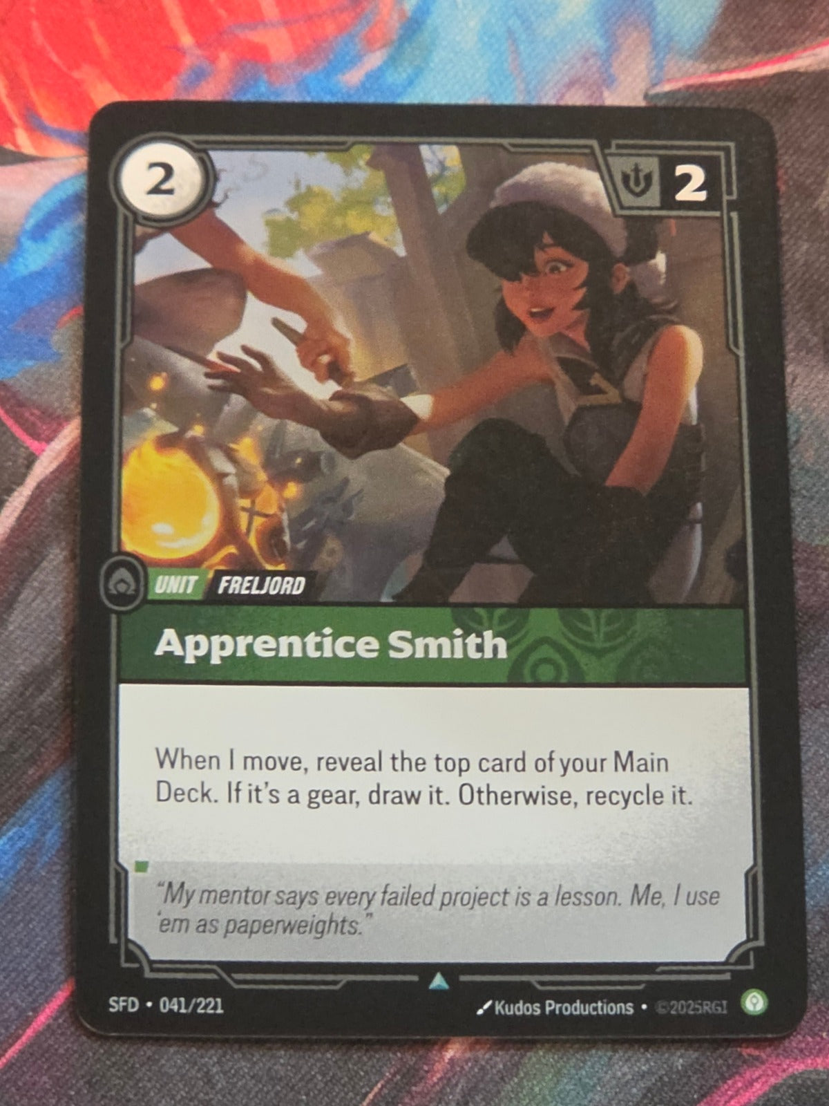 Apprentice Smith - 041/221 - Spiritforged - Uncommon - NM