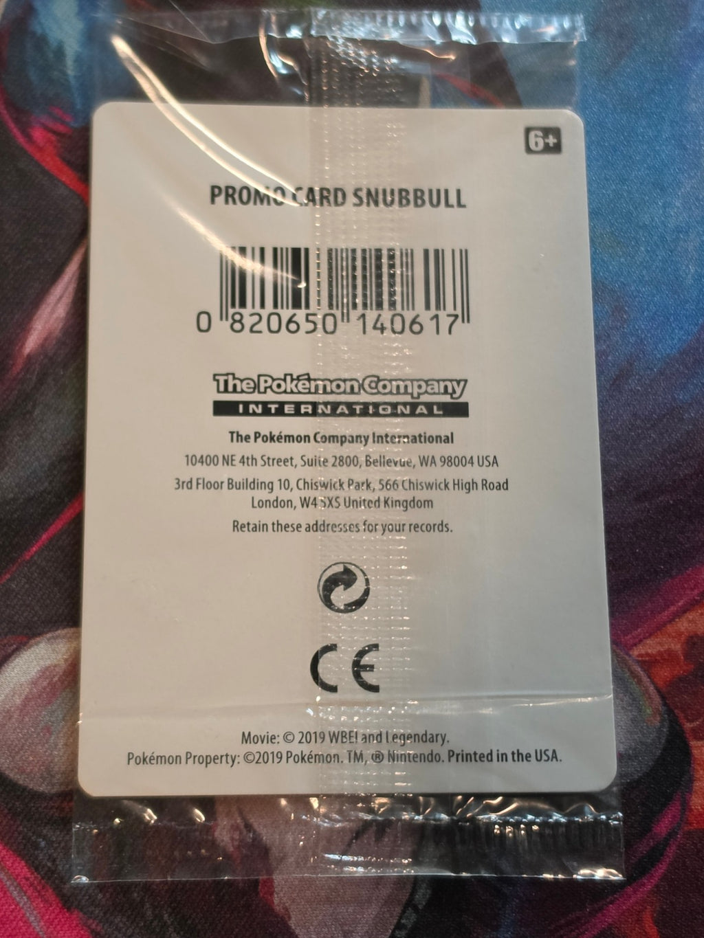 Snubbull (In-Store Event Promo) Promo SM Promos SM200 NM SEALED Pokemon (Back)