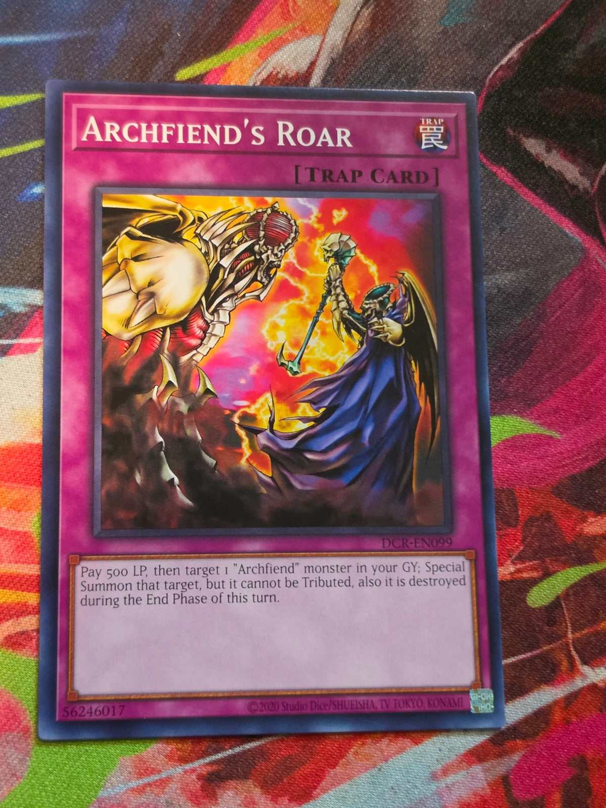 Archfiend's Roar Common Dark Crisis (25th Anniversary Edition) DCR-EN099 LP