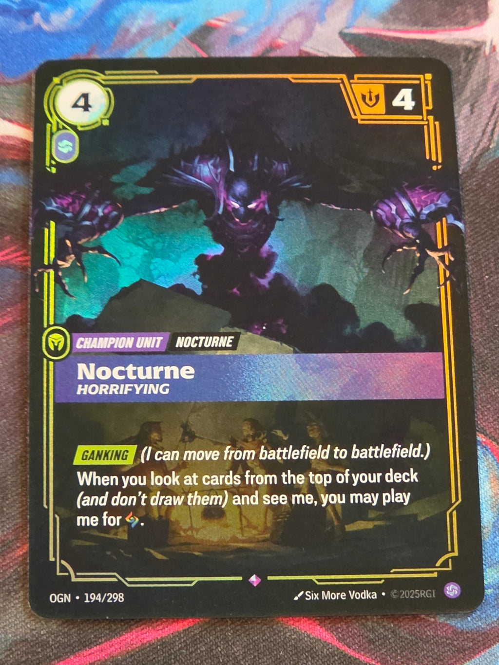 Nocturne, Horrifying - 194/298 - Origins - Rare - NM