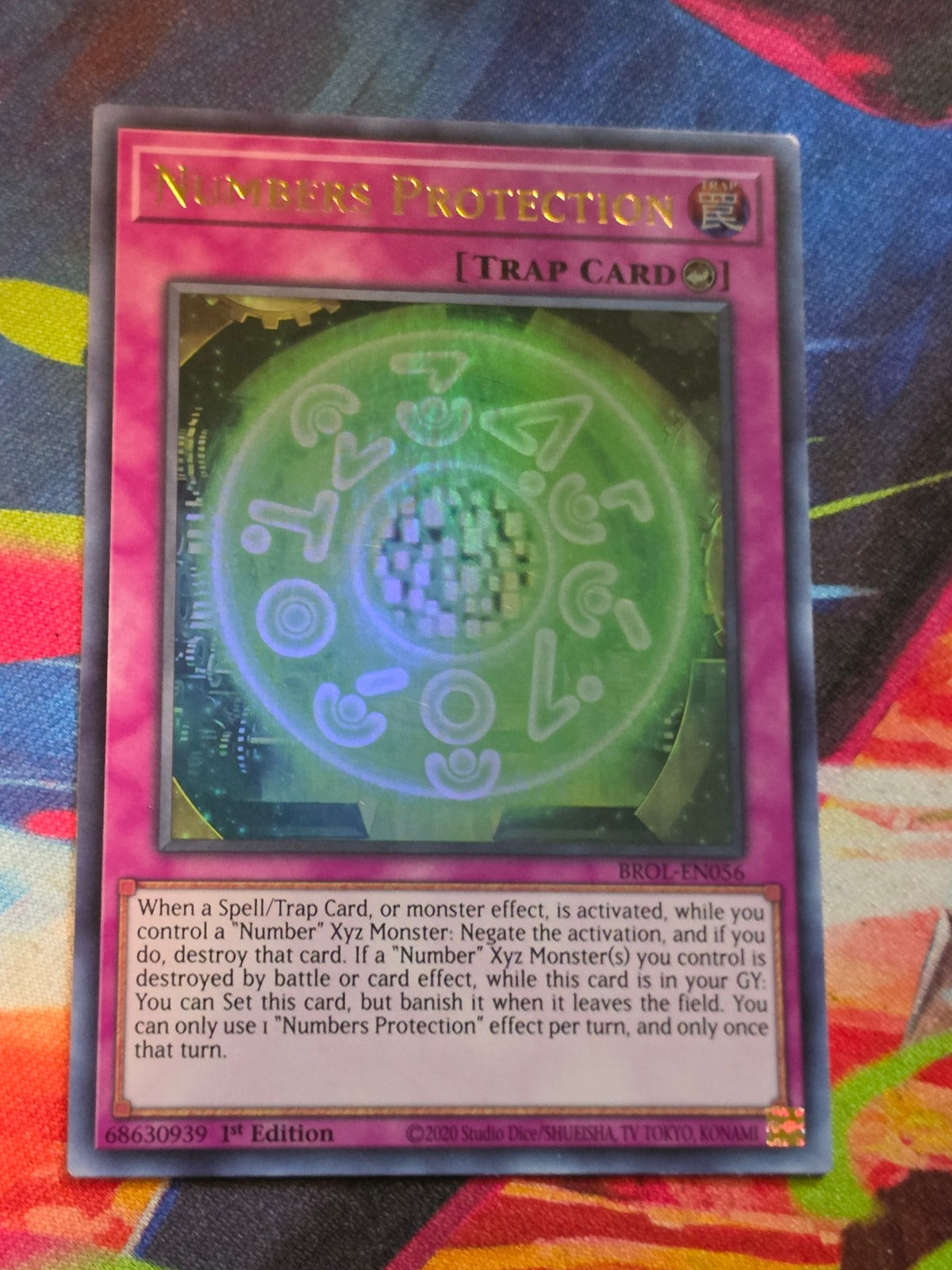 Numbers Protection Ultra Rare Brothers of Legend BROL-EN056 LP