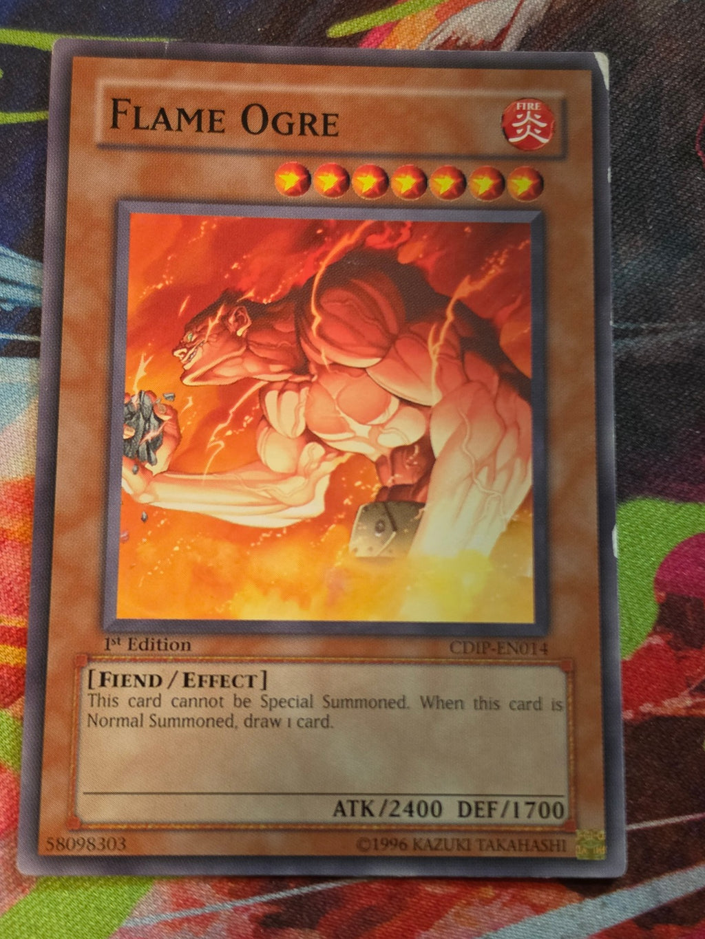 Flame Ogre Common Cyberdark Impact CDIP-EN014 DMG