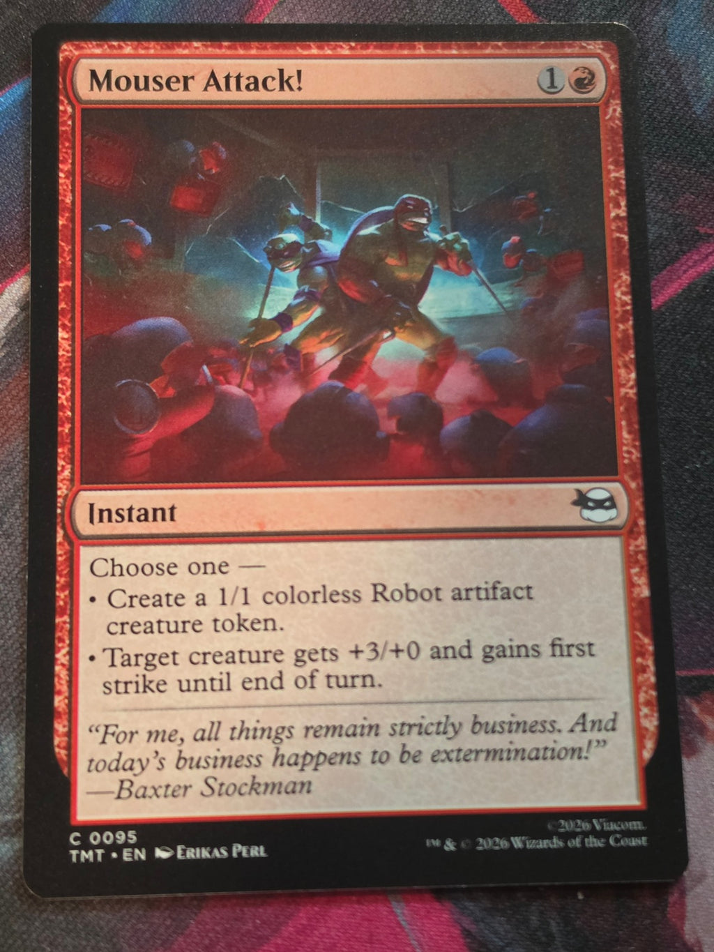 Mouser Attack! - 95 - Teenage Mutant Ninja Turtles - C - NM MTG