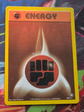 Fighting Energy - 106/111 - Neo Genesis - Common - Unlimited - MP Pokemon