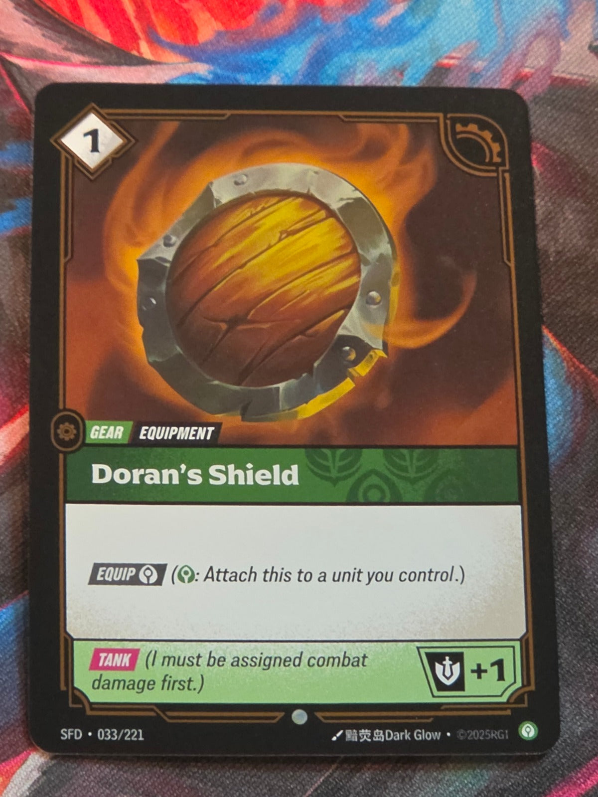 Doran's Shield - 033/221 - Spiritforged - Common - NM