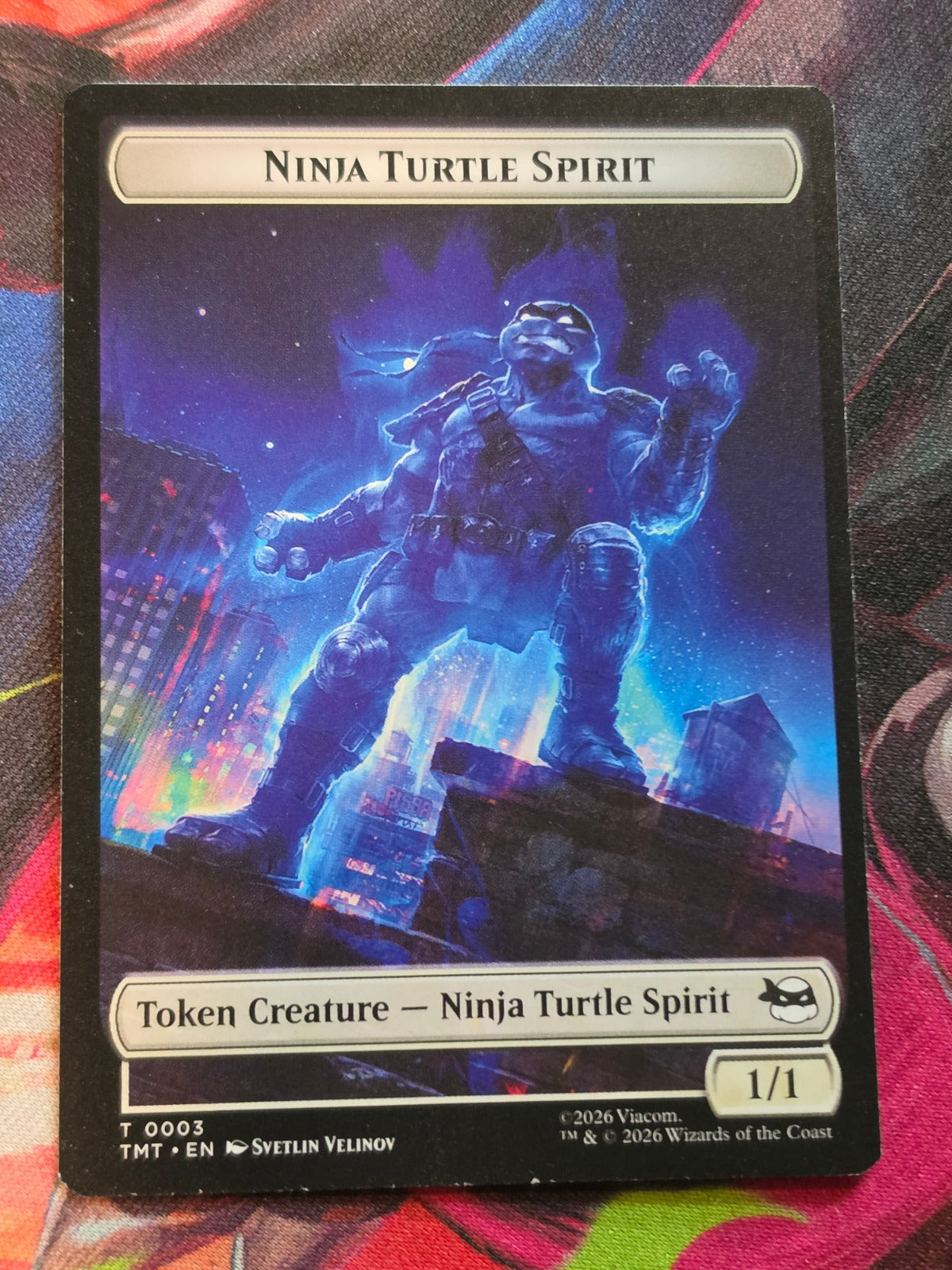 Ninja Turtle Spirit // Food Double-Sided Token - 3 // 8 - Teenage Mutant Ninja Turtles Tokens - T - NM MTG