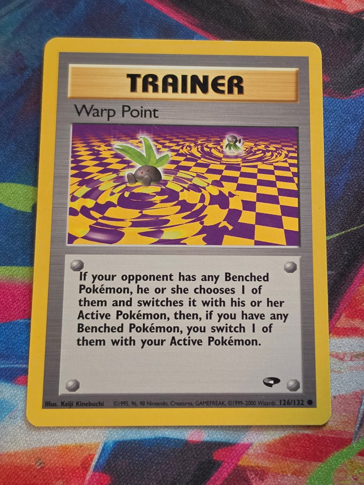 Warp Point - 126/132 - Gym Challenge - Common - Unlimited - MP Pokemon