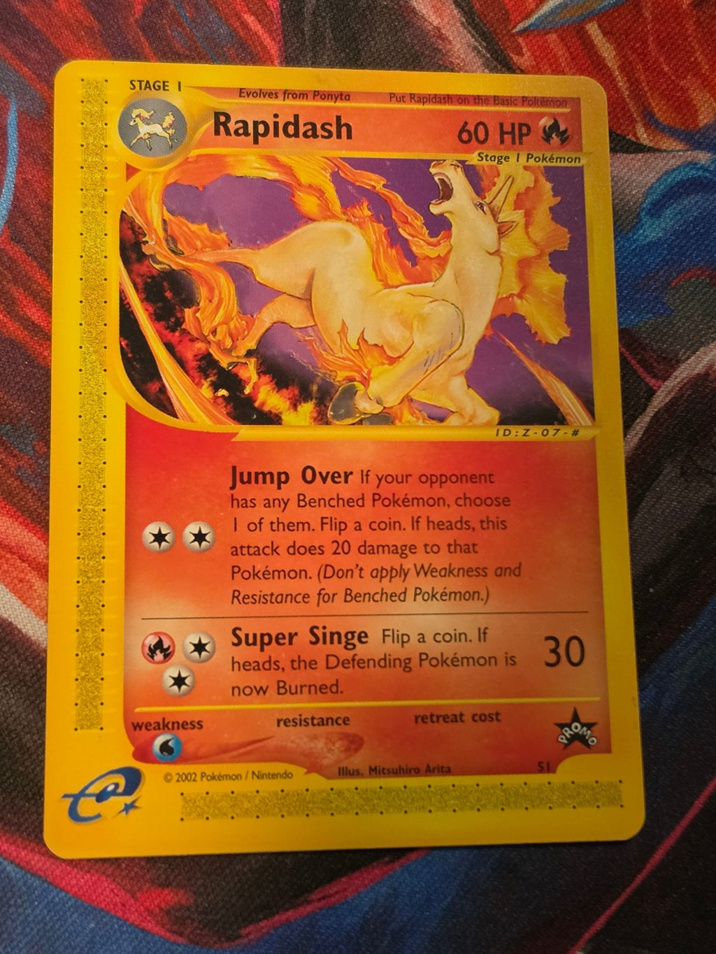 Rapidash Promo WotC Promo 51/53 LP Pokemon