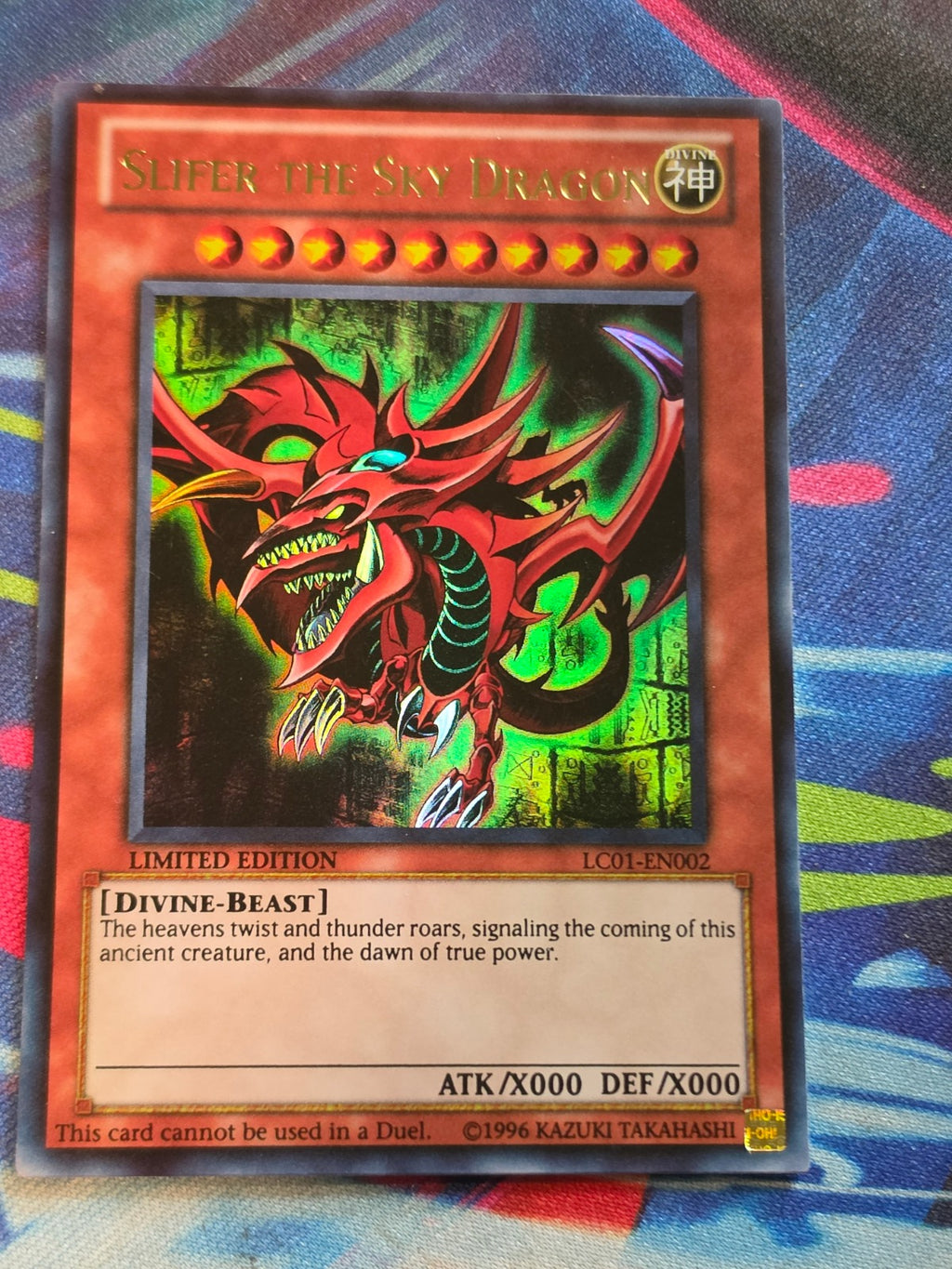 Slifer the Sky Dragon (25th Anniversary Edition) Ultra Rare Legendary Collection: 25th Anniversary Edition LC01-EN002 LP
