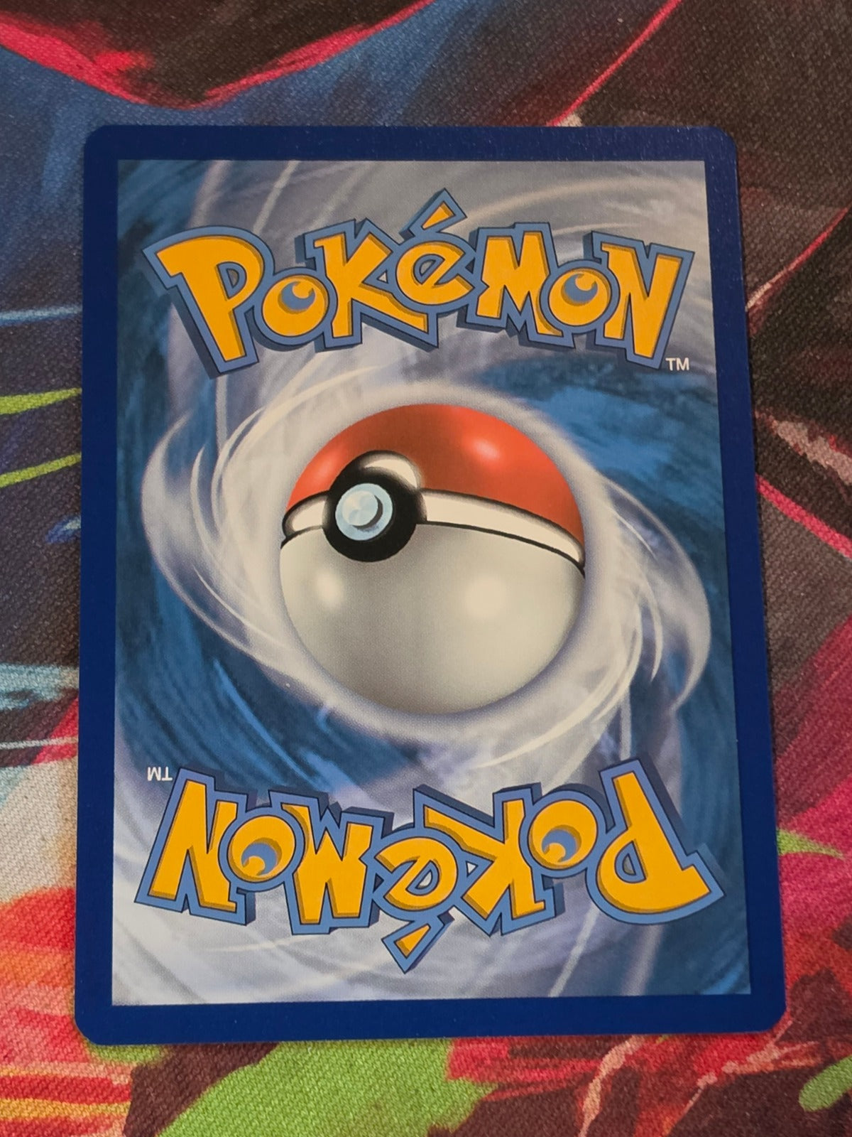 Lugia Holo Rare Vivid Voltage 132/185 NM Pokemon (Back)
