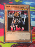 D.D. Warrior Lady Common Speed Duel GX: Duel Academy Box SGX1-ENE04 1st Edition LP Yu-Gi-Oh!
