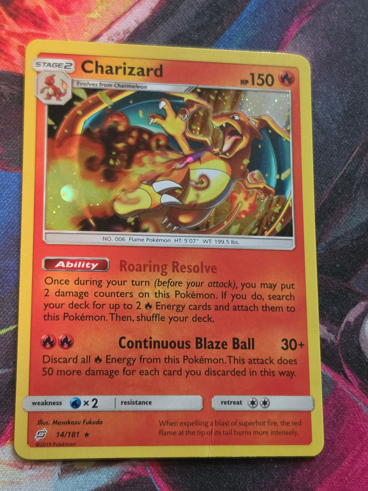 Charizard (Costco Exclusive) Promo Miscellaneous Cards & Products 014/181 LP* NM apart from crease near bottom middle Pokemon