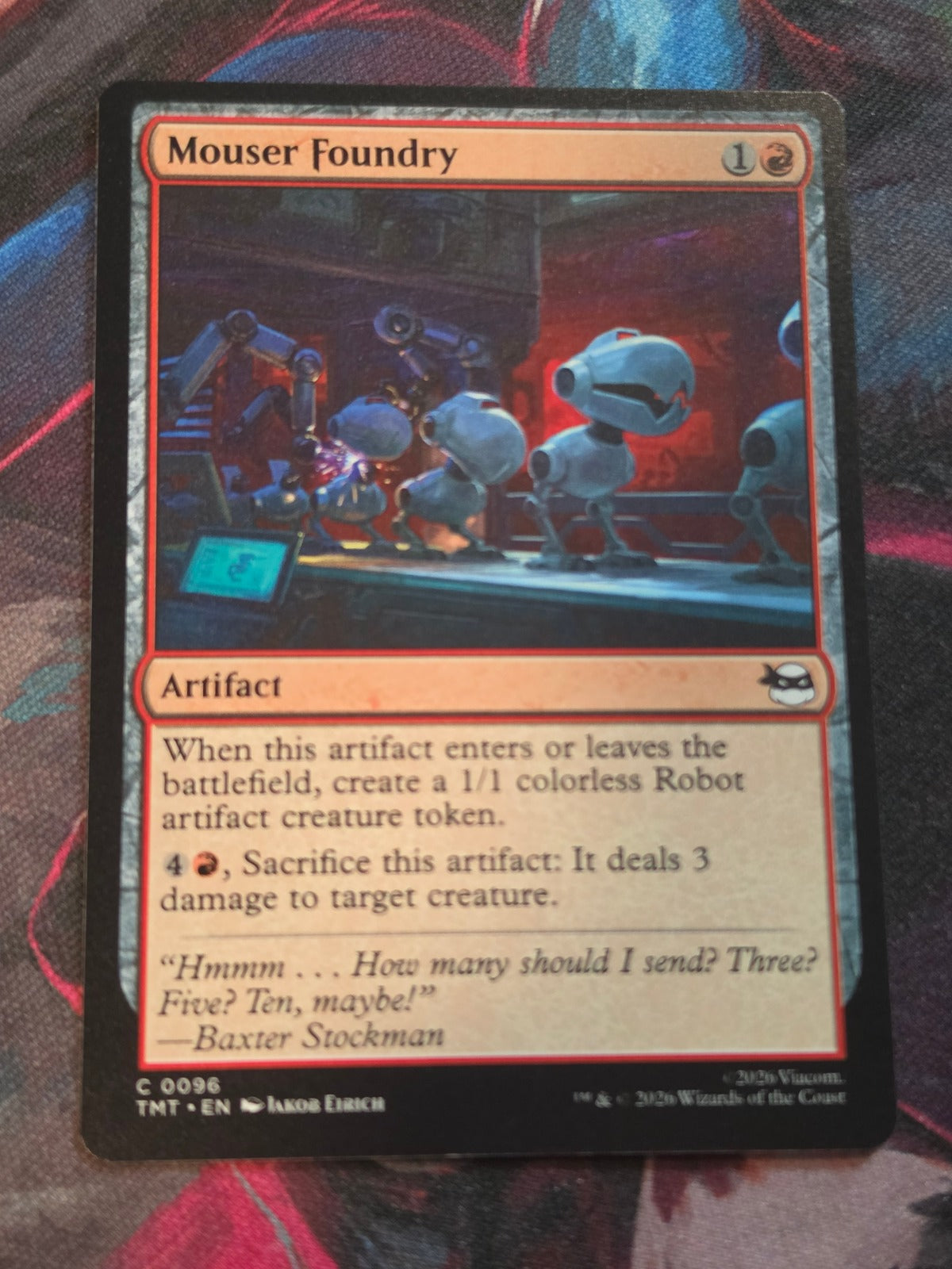 Mouser Foundry - 96 - Teenage Mutant Ninja Turtles - C - NM MTG