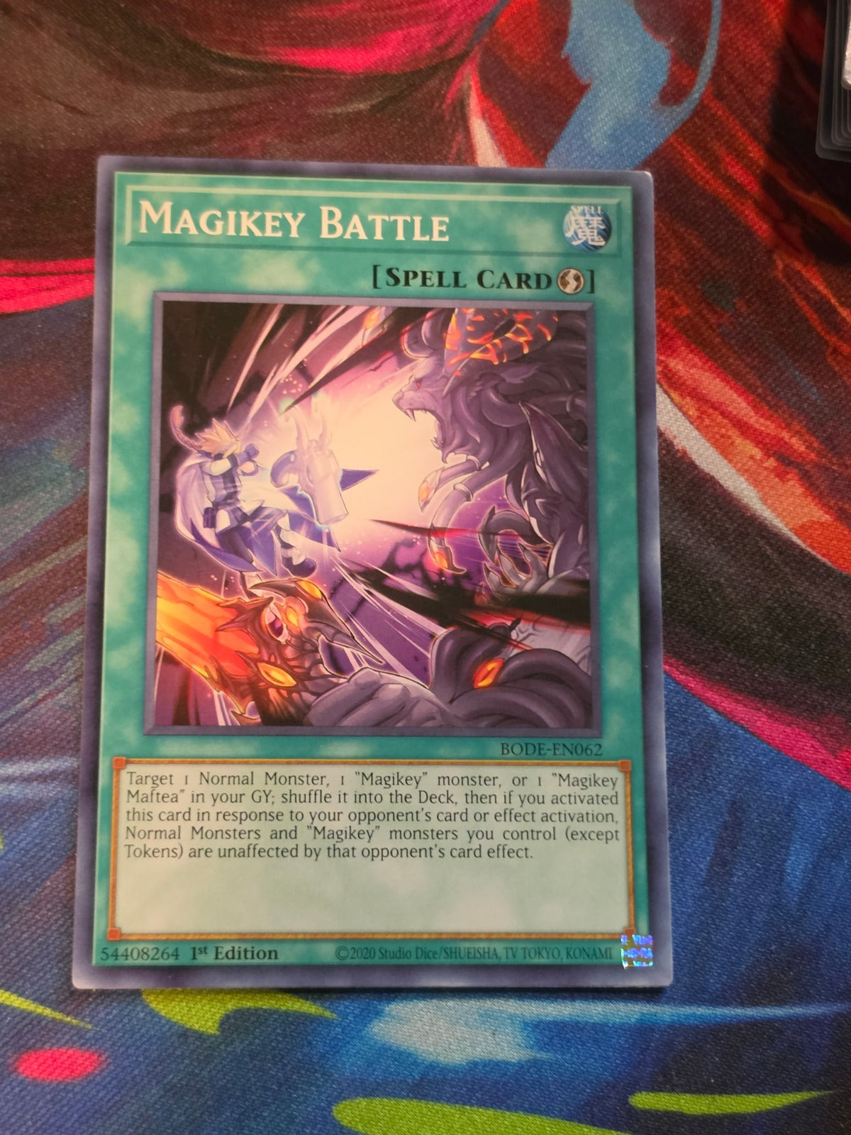 Magikey Battle Common Burst of Destiny BODE-EN062 LP